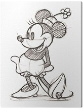 Obraz na plátně Minnie - Single, 2 cm - 30×40 cm