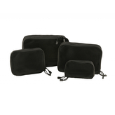 Sada 4 pouzder Brandit US Cooper Cubes - černá