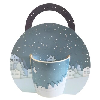 HOME ELEMENTS Hrnek 300 ml, Sáně