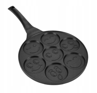 Pánev na lívance nepřilnavá ¤26cm 7xsmajlík  KAMILLE