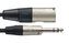 Stagg NAC6PSXMR, audio kabel XLR samec - Jack 6,3 mm zástrčka stereo, 6m