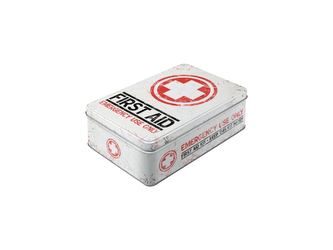 Nekupto Plechová dóza plochá First Aid Kit NA30704