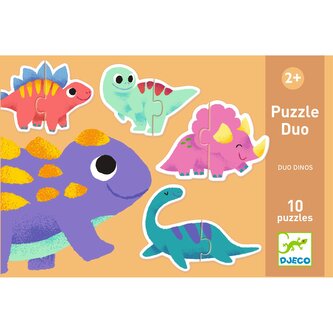 DJECO Duo puzzle Dinos DJECO Duo puzzle Dinos