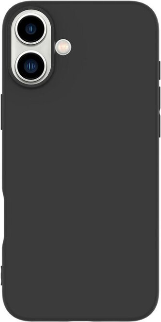 eSTUFF INFINITE Vienna kryt pro iPhone 16, recyklovaný TPU, černý