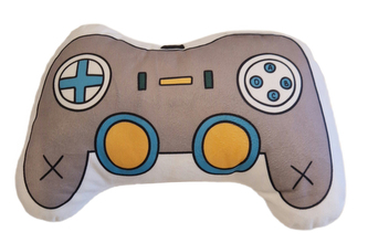 Dětský tvarovaný polštář GAMING herní ovladač 29x35x7 cm