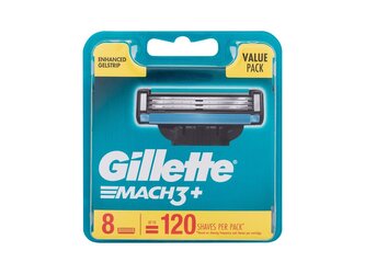 Gillette Mach3+ Náhradní břit 8 ks pro muže
