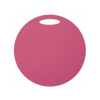 Sedátko kulaté 1-vrstvé Yate (podsedák) průměr 35 cm - růžové