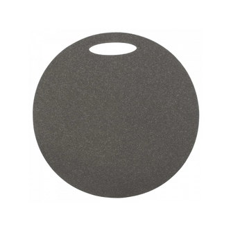 Sedátko kulaté 1-vrstvé Yate (podsedák) průměr 35 cm - tmavě šedé