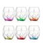 sklen. 380ml, 6ks, RCR ALKEMIST, barev.dno, whisky, voda, DB