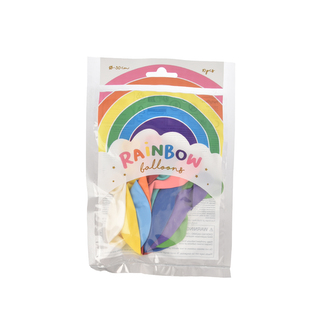 Balónek latex RAINBOW 10 ks pr. 23 cm