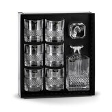 karafa 0,85l+sklen. 340ml, 6ks, ELEGANTE, BOHEMIA PR., whisky, DB