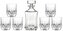 karafa 0,75l, sklen. 350ml, 6ks, RCR ADAGIO, whisky, DB