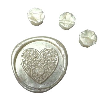 Creatissimo - Vosk pro pečetění 30 g Perleťově bílá barva