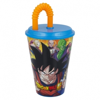 Kubek ze słomką 430 ml Dragon Ball