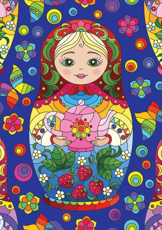 YAZZ Puzzle Matrjoška 1000 dílků