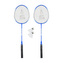 Badmintonový set SULOV®, 2x raketa, 2x míček, vak - tmavě modrý