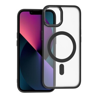 Smarty Matte Mag kryt s MagSafe iPhone 13 černý