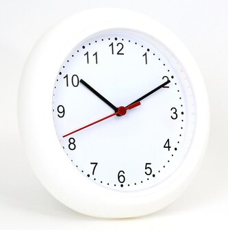 Omega PZSU-WE nástěnné hodiny, bílé