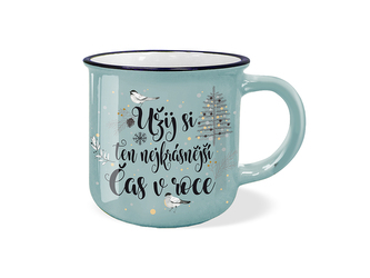 Nekupto Vánoční dárkový hrnek Užij si ten nejkrásnější čas v roce