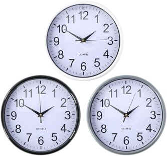 NÁSTĚNNÉ HODINY 25X3CM3ASS