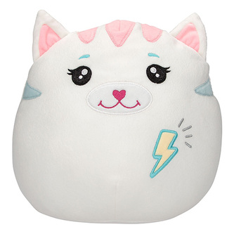 Mekký polštářek Ylvi Swoopies, Malý, Kočička s bleskem, s GITD efektem, 20 cm Mekký polštářek Ylvi Swoopies, Malý, Kočička s bleskem, s GITD efektem, 20 cm