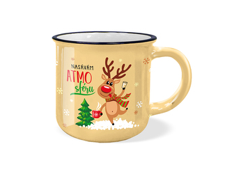 Nekupto Vánoční dárkový hrnek Nasávám atmosféru