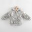 Kojenecká zateplená Wellsoft zimní mikinka s kapucí New Baby Winter times - velikost 86 (12-18m)