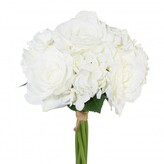 Růže pugét bílá  3018245-40