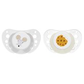 171590 SMOCZEK PF AIR SILIKONOWY 6-36M 2SZT LUMI GREEN
