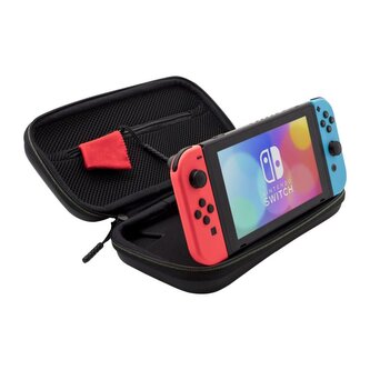 PDP cestovní obal 1-Up Mushroom Plus Glow, pro Nintendo Switch, černý