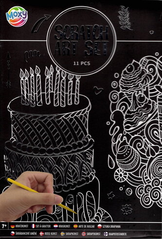 Sada škrabacích obrázků - oslava