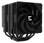 Zalman chladič CPU CNPS14X DUO Black / dual tower / 120mm ventilátor / 6x heatpipe / PWM / výška 159mm / pro AMD i Intel