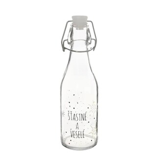 Láhev klip uzávěr VLOČKA 520ml