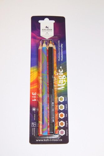 Koh-i-noor sada barevných tužek MAGIC - 5 ks Koh-i-noor sada barevných tužek MAGIC - 5 ks