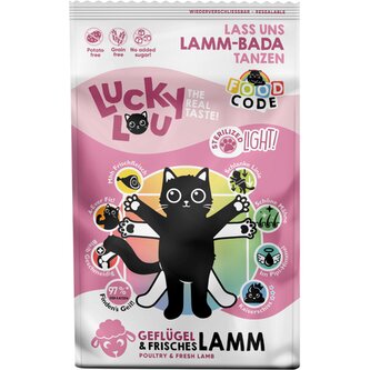 Lucky Lou Light Geflügel & Lamm s jehněčím 750 g