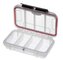 MAX Plastový box, 175x115xH 47mm, IP 67, barva transparentní, 4 přihrádky