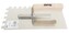 Hladítko nerezové 270x130mm zub 12mm - dřevěná rukojeť