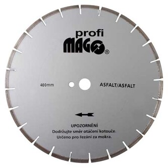 MAGG Profi - Diamantový kotouč segmentový 400x3,6/10x25,4mm na asfalt