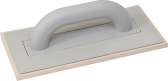 KUBALA - hladítko plastové 280x140mm pěnová guma bílá