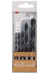 WOLFCRAFT - Vrták spirálový CV 4-10mm, sada 5ks