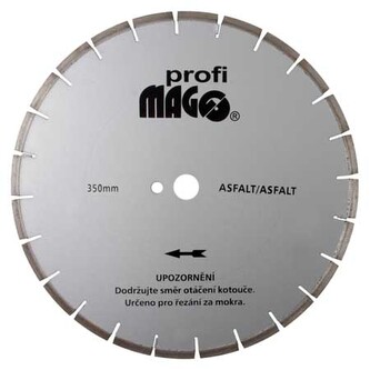 MAGG Profi - Diamantový kotouč segmentový 350x3,4/10x25,4mm na asfalt