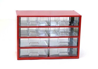 MARS - závěsná skříňka - 8G - červená