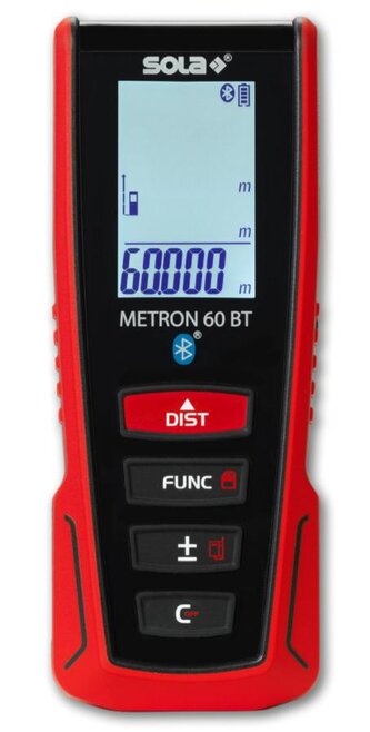 SOLA - METRON 60 BT - laserový dálkoměr 60m s BT
