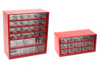 MARS - set skříněk 6731C + 6740C - červená