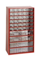 MARS - skříňka - 30M 4S 2V - červená