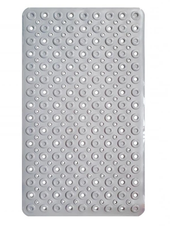 DuraHome Předložka protismyková Circle, sv. šedá