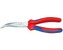 KNIPEX - Kleště s půlkulatými čelistmi 200mm zahnuté, potah PVC