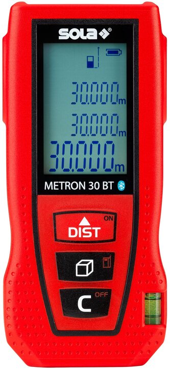 SOLA - METRON 30 BT - laserový dálkoměr s Bluetooth