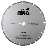 MAGG Profi - Diamantový kotouč segmentový 450x3,6/10x25,4mm na asfalt