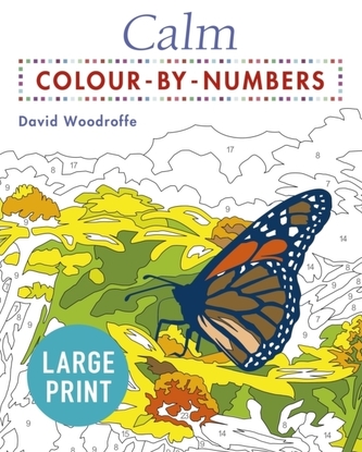 Calm Large Print Colour by Numbers